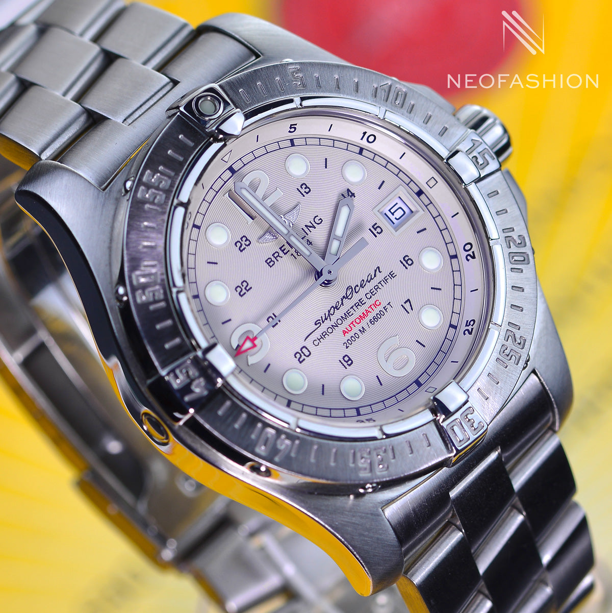 Breitling Superocean Steelfish 44mm Automatic A17390 Mens Luxury Watch Alex A