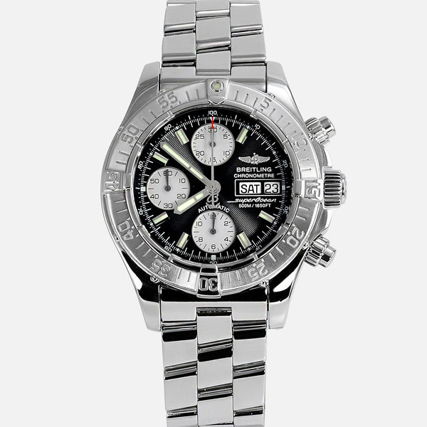 Breitling Superocean Chronograph Black Dial A13340 - NeoFashionStore