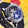 Breitling Super Avenger Chronograph Black Dial A13370 Mens Watch