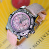 Breitling Chronomat B01 41mm Pink MOP Dial Diamond Bezel Limited 100pcs AB0140