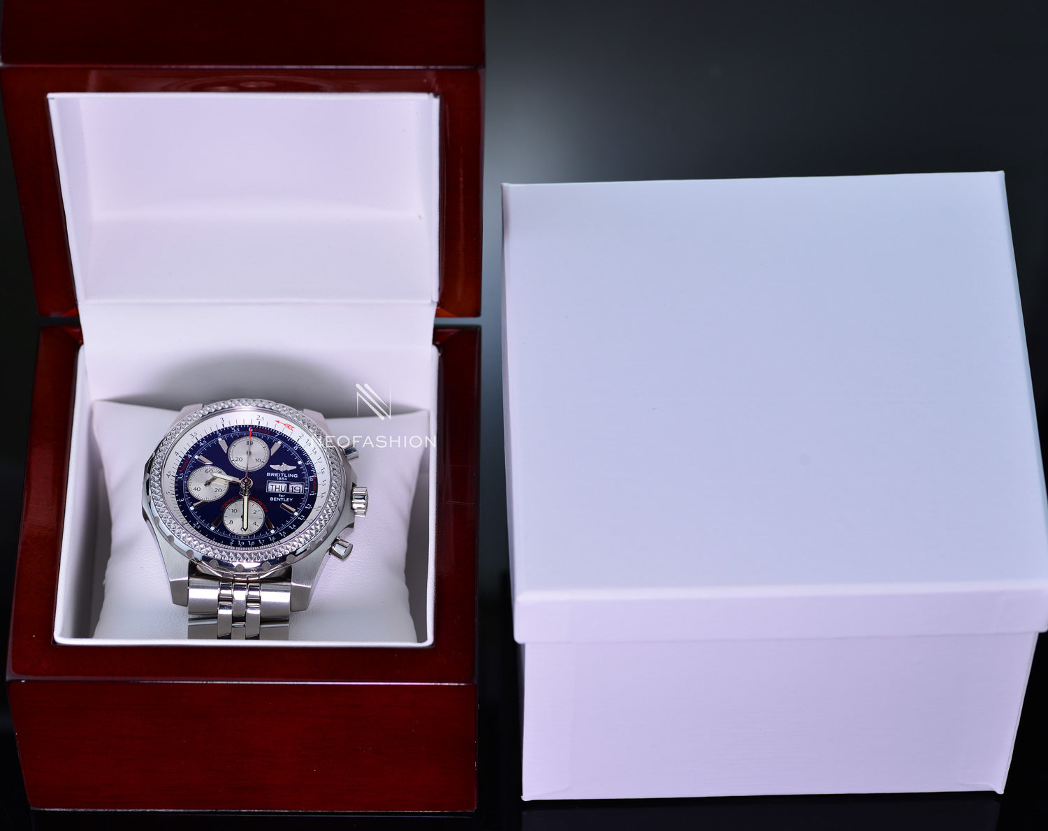 Breitling Bentley GT Continental Blue Dial Mens Watch A13363 Dan R