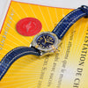 Breitling Cockpit Lady Dimond Bezel Blue Dial Watch A71356