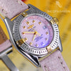 Breitling Callistino 18K Gold/SS Ladies Pink Mother Of Pearl Dial B72345