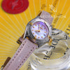Breitling Callistino 18K Gold/SS Ladies Pink Mother Of Pearl Dial B72345