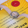 Breitling Callistino 18K Gold/SS Ladies Pink Mother Of Pearl Dial B72345
