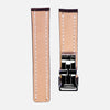 Dark Brown Crocodile Leather Watch Strap - NeoFashionStore