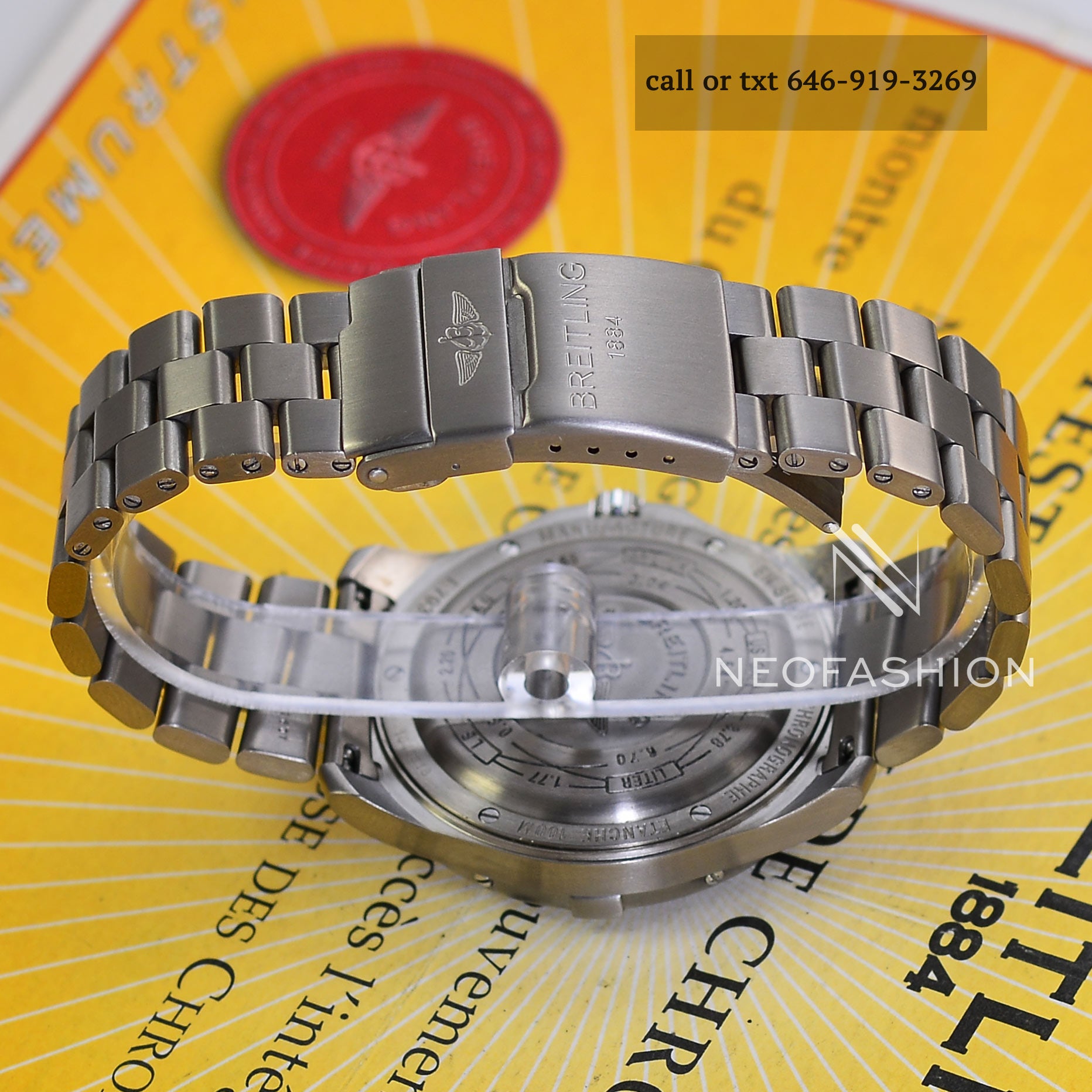 Steel & Titanium bracelets: Breitling Style ss Bracelets
