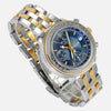 Breitling Astromat Longitude 18K Gold/SS Blue Dial GMT D20405 - NeoFashionStore