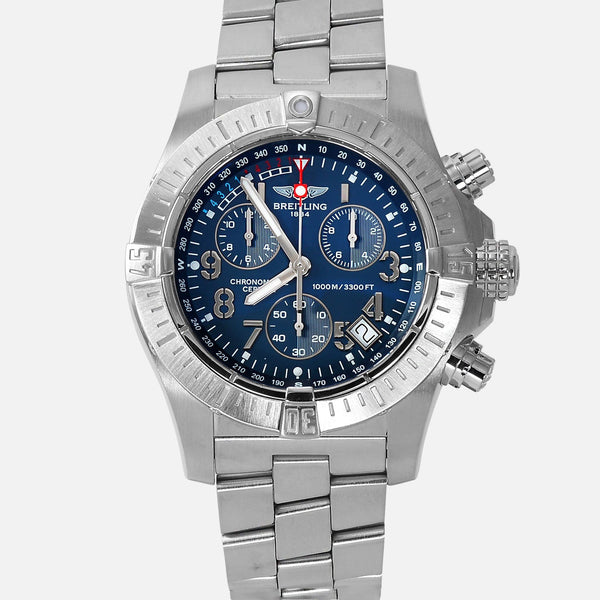 Breitling Avenger Seawolf Chronograph Blue Dial A73390 - NeoFashionStore