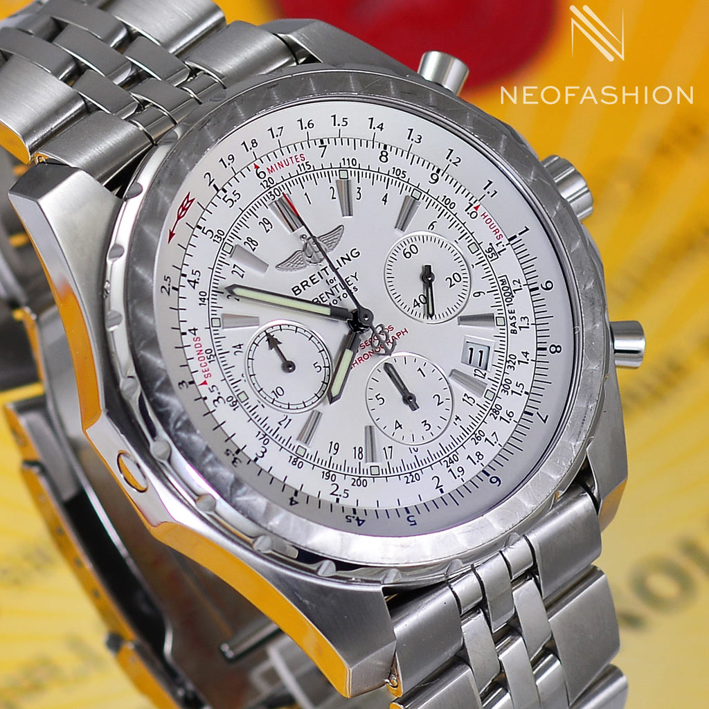 Breitling For Bentley Motors Special Ed. White Dial A25362