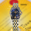 Breitling Cockpit Lady 18K Gold/SS Blue Diamond Dial Watch B71356