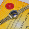 Breitling Cockpit Lady 18K Gold/SS Blue Diamond Dial Watch B71356