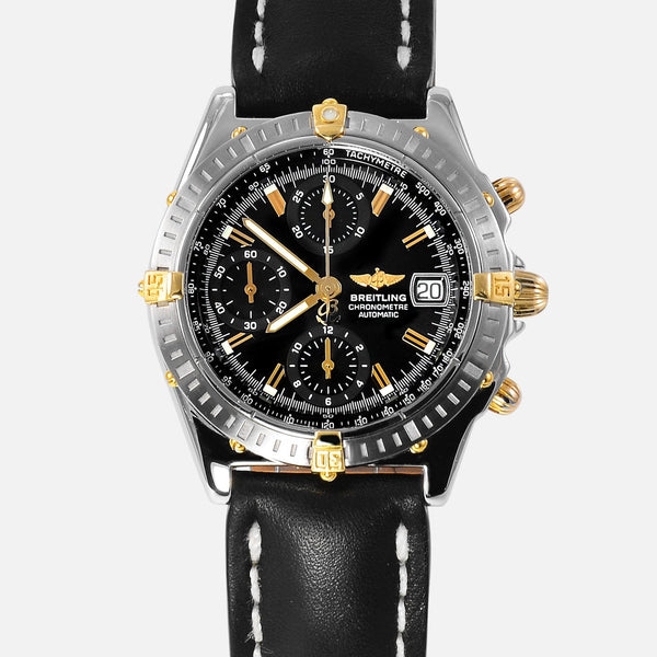 Breitling Chronomat Stainless Steel Black Dial B13352 - NeoFashionStore
