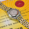 Breitling Chronomat 18K Gold & Steel Black Dial D13352﻿