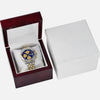 Breitling Chronomat GT 18K Gold & Stainless Steel Blue Dial B13350﻿ - NeoFashionStore