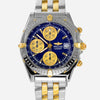 Breitling Chronomat GT 18K Gold & Stainless Steel Blue Dial B13350﻿ - NeoFashionStore
