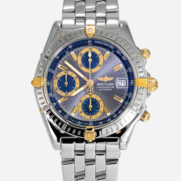 Breitling Chronomat 18k Gold/Steel Grey Dial B13352 - NeoFashionStore