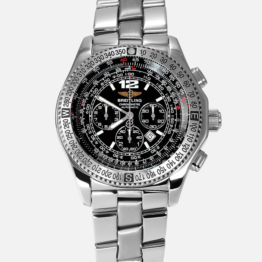 Breitling B2 Chronograph Black Dial Automatic Reference A42362 - NeoFashionStore