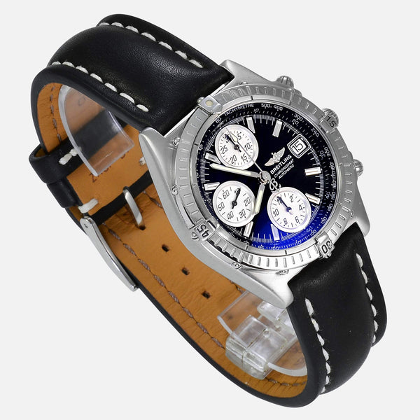 Breitling Chronomat GT Stainless Steel Black Dial A13050 - NeoFashionStore