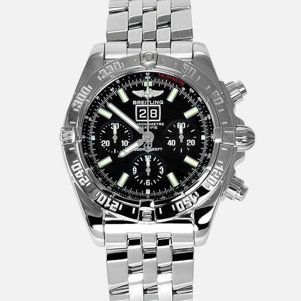 Breitling Chronomat Blackbird Black Dial A44359 - NeoFashionStore