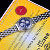 Breitling Chronomat GT Blue Dial Steel Mens Watch A13050