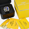 Breitling Chronomat Evolution 18K Gold/SS Blue Dial B13356 - NeoFashionStore