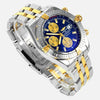 Breitling Chronomat Evolution 18K Gold/SS Blue Dial B13356 - NeoFashionStore