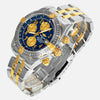 Breitling Chronomat Evolution 18K Gold/SS Blue Dial B13356 - NeoFashionStore