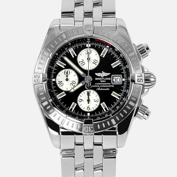Breitling Chronomat Evolution Black Dial A13356 - NeoFashionStore