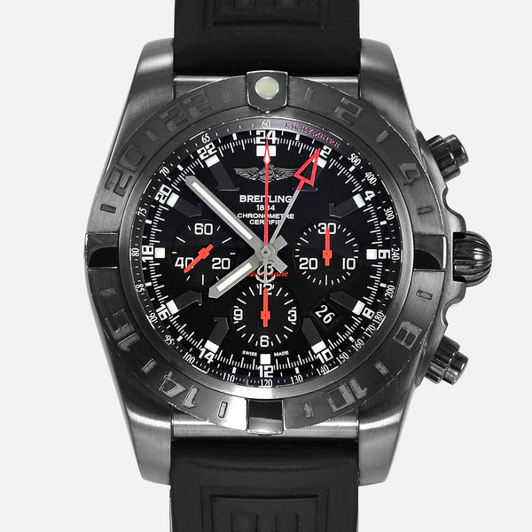 Breitling Chronomat GMT 47mm Limited Black PVD MB0413 - NeoFashionStore