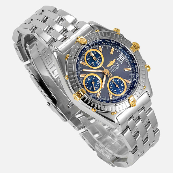 Breitling Chronomat GT 18k Gold/Steel Slate Dial B13350 - NeoFashionStore