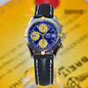 Breitling Chronomat GT 18K Gold & Stainless Steel Blue Dial B13050﻿