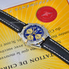 Breitling Chronomat GT 18K Gold & Stainless Steel Blue Dial B13050﻿