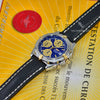 Breitling Chronomat GT 18K Gold & Stainless Steel Blue Dial B13050﻿