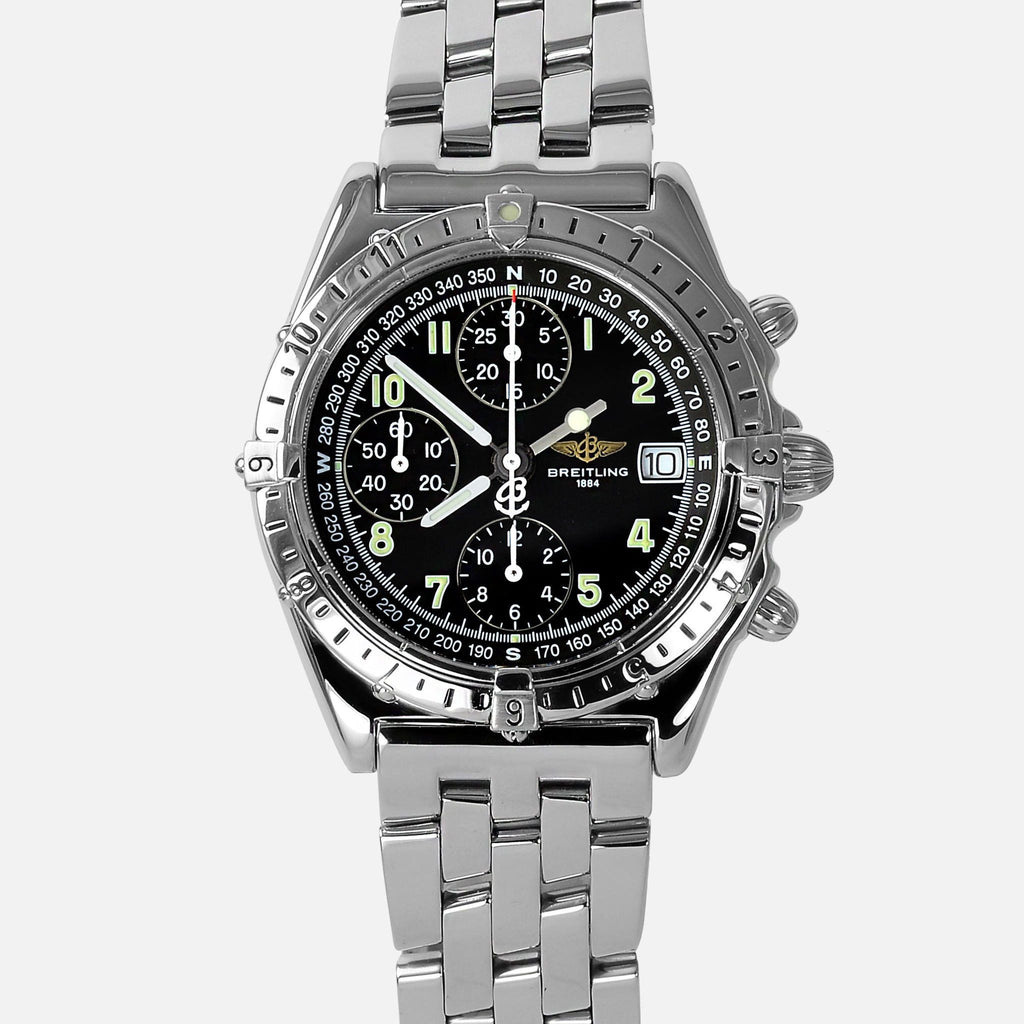 Breitling Chronomat Longitude 2nd Time Zone GMT Watch A20048 - NeoFashionStore