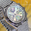 Breitling Chronomat with Mother Of Pearl MOP Dial Bullet Bracelet Watch A13050 - NeoFashionStore