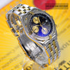Breitling Chronomat 18K Gold & Steel Black Dial B13048﻿ - NeoFashionStore