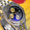 Breitling Chronomat 18K Gold & Steel Black Dial B13048﻿ - NeoFashionStore