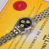 Breitling Chronomat 18K Gold & Steel Black Dial B13048﻿ - NeoFashionStore