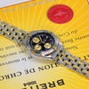 Breitling Chronomat 18K Gold & Steel Black Dial B13048﻿ - NeoFashionStore