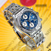 Breitling Cockpit Chronograph Blue Dial Diamond Watch A13357