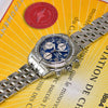 Breitling Cockpit Chronograph Blue Dial Diamond Watch A13357