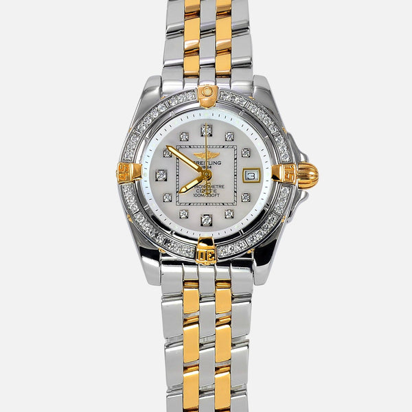 Breitling Cockpit Lady 18K/SS Factory Diamonds B71356 - NeoFashionStore