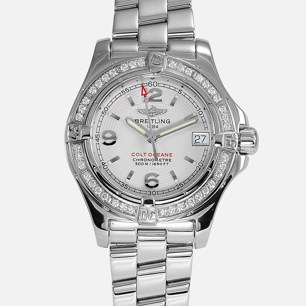 Breitling Colt Oceane Lady Diamond Bezel A77380 - NeoFashionStore