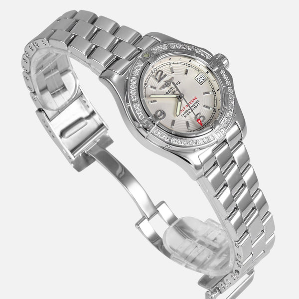 Breitling Colt Oceane Diamond A77380 Bezel Ladies Luxury Watch - NeoFashionStore
