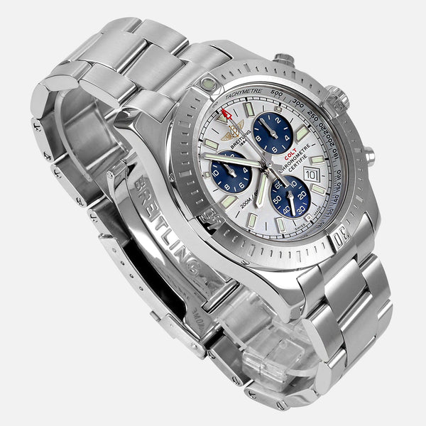 Breitling Colt Chronograph Quartz Stainless Steel White A73388 - NeoFashionStore