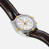 Breitling Crosswind 18K Gold/Stainless Steel White Dial B13055 - NeoFashionStore