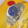 Breitling Crosswind 18K Gold/Stainless Steel Blue Dial B13055