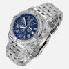 Breitling Crosswind Blue Dial Steel With Diamond Bezel A13355 - NeoFashionStore