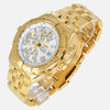 Breitling Crosswind Chronograph Solid 18K Gold White Dial Watch K13355 - NeoFashionStore